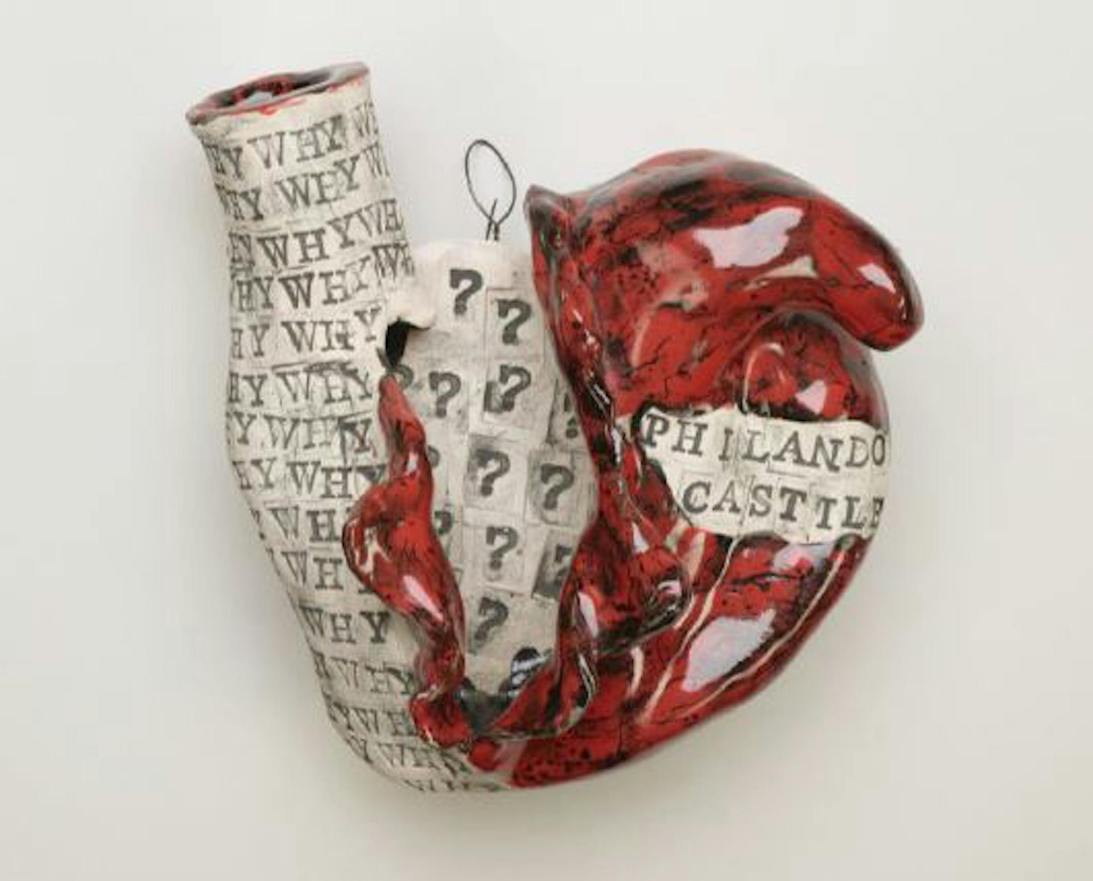 Angie Renee, "Why" (2016). Ceramic. Courtesy of the artist.