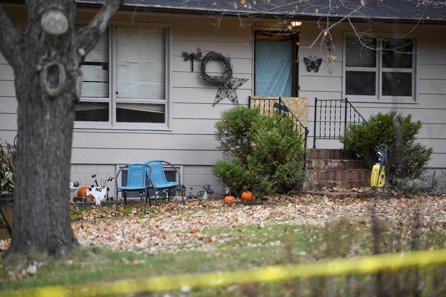 The front of the Closs family's home Friday in Barron, Wisc. ] AARON LAVINSKY &#x2022; aaron.lavinsky@startribune.com Follow up on the disappearance of 13-year old Jayme Closs and the murder of her parents photographed Friday, Oct. 19, 2018 in Barron, Wisc.