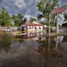 Flooding in Waterville from high water in Canon River and Lake Tetonka ] . (MARLIN LEVISON/STARTRIBUNE(mlevison@startribune.com)