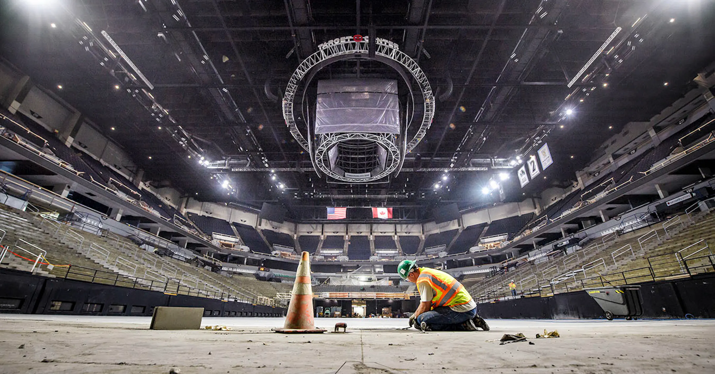 Target Center Concourse Target Center looks to get back in the game with $140M renovation