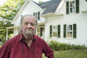 FILE &#xf3; Poet Donald Hall at his home in Wilmot, N.H., June 13, 2006. Hall, a former poet laureate of the United States who found a universe of mea