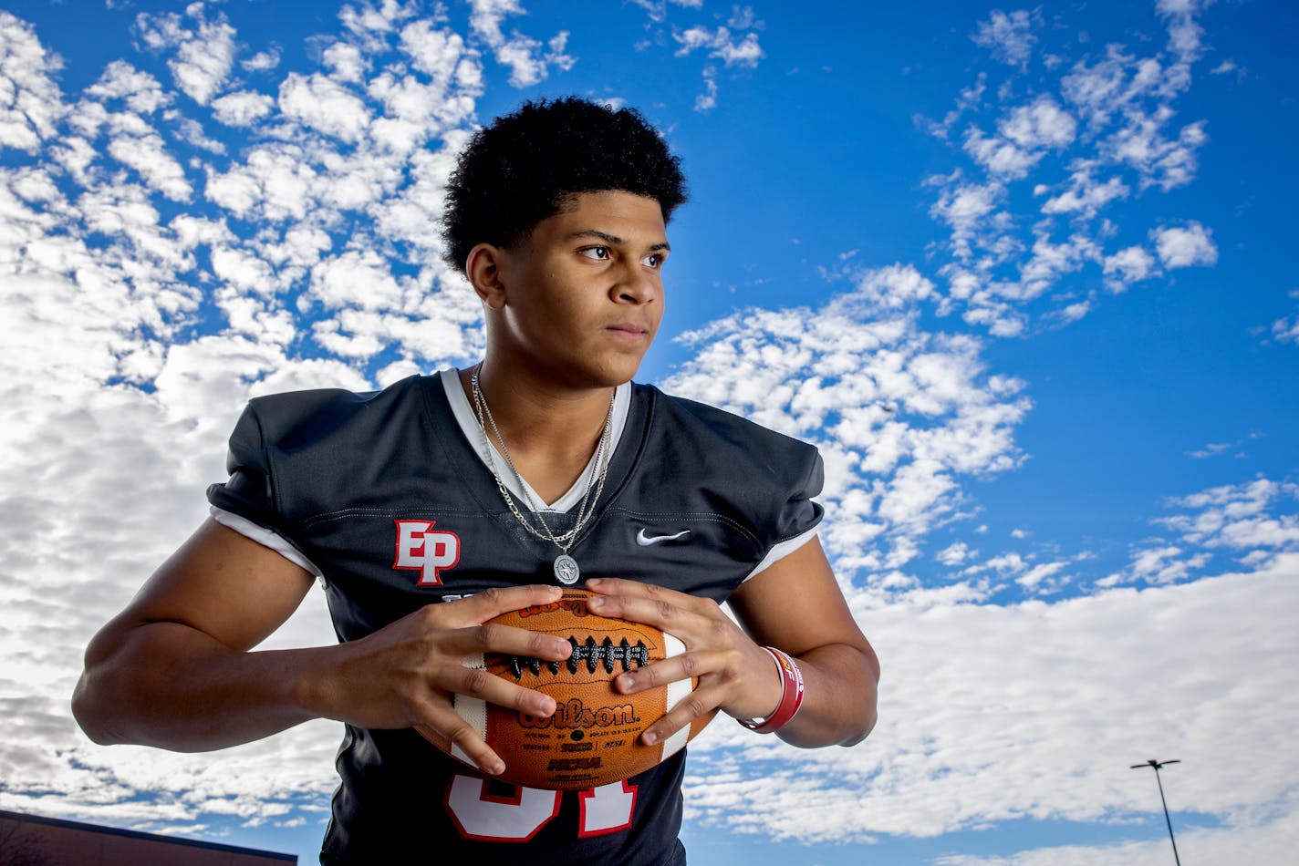 The sky's the limit for Trey Bixby, who signed with the Gophers on Wednesday.