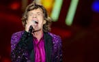 Mick Jagger performs at The Rolling Stones Zip Code Tour opening night at Petco Park on Sunday, May 24, 2015 in San Diego, Calif. (Photo by Rich Fury/