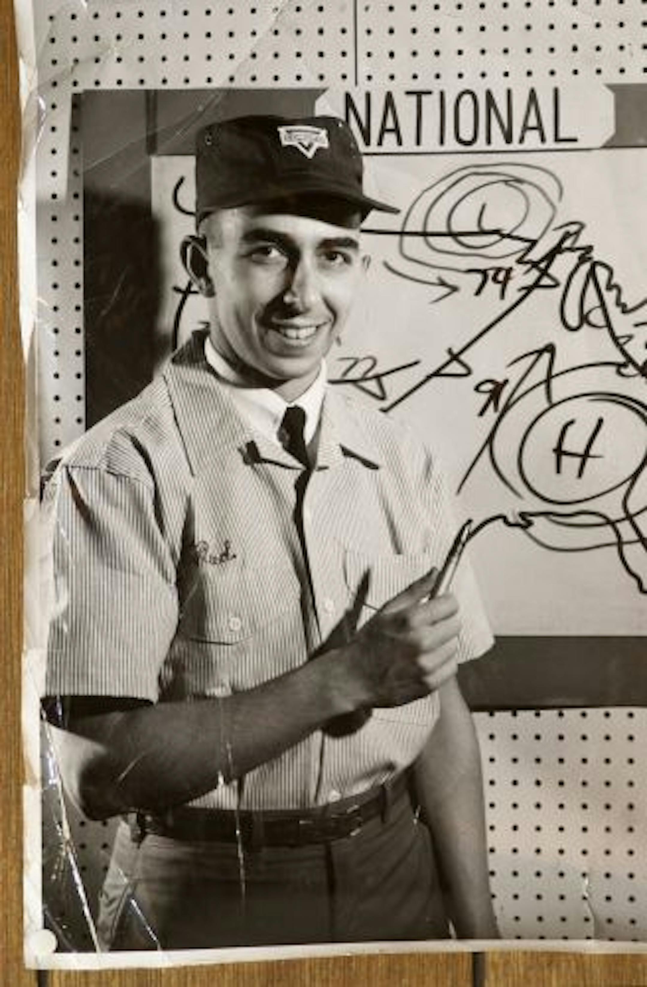Weatherman Barry ZeVan in 1960.