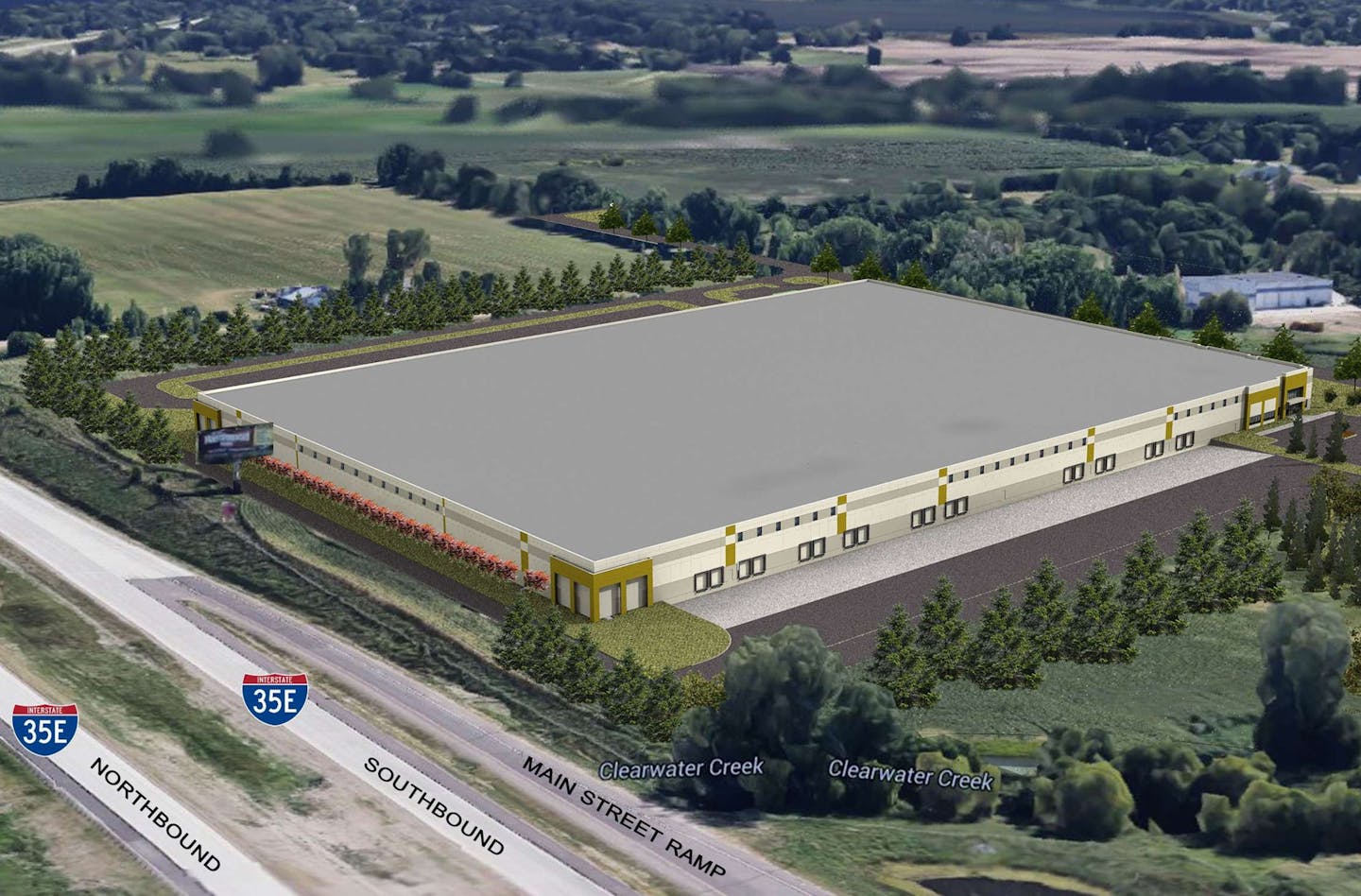 A massive warehouse being built in Lino Lakes for Distribution Alternatives is an example of how e-commerce is fueling a move toward ever-larger bulk distribution centers.