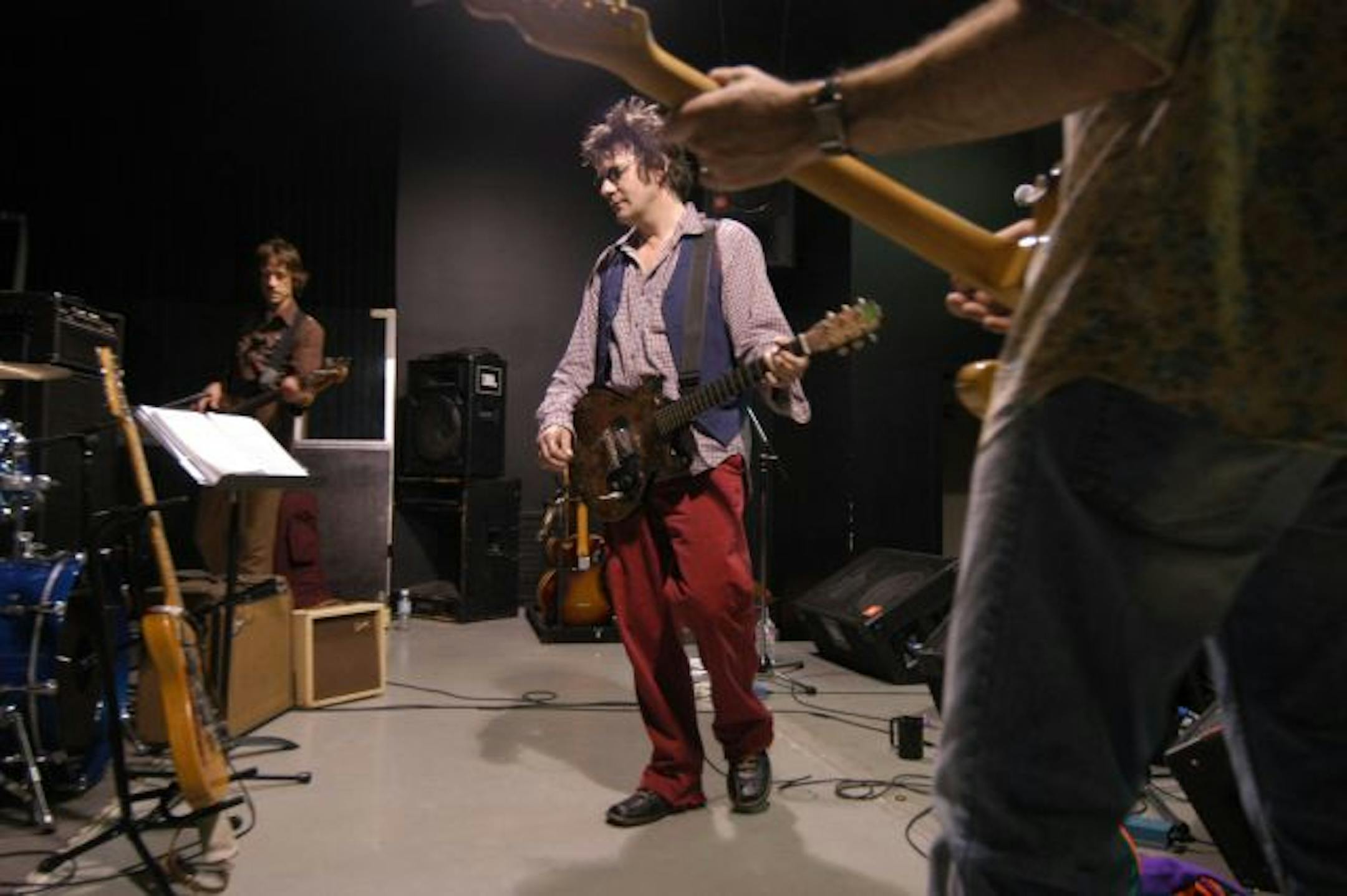 Paul Westerberg during a 2004 rehearsal: A nice kid from a good family.