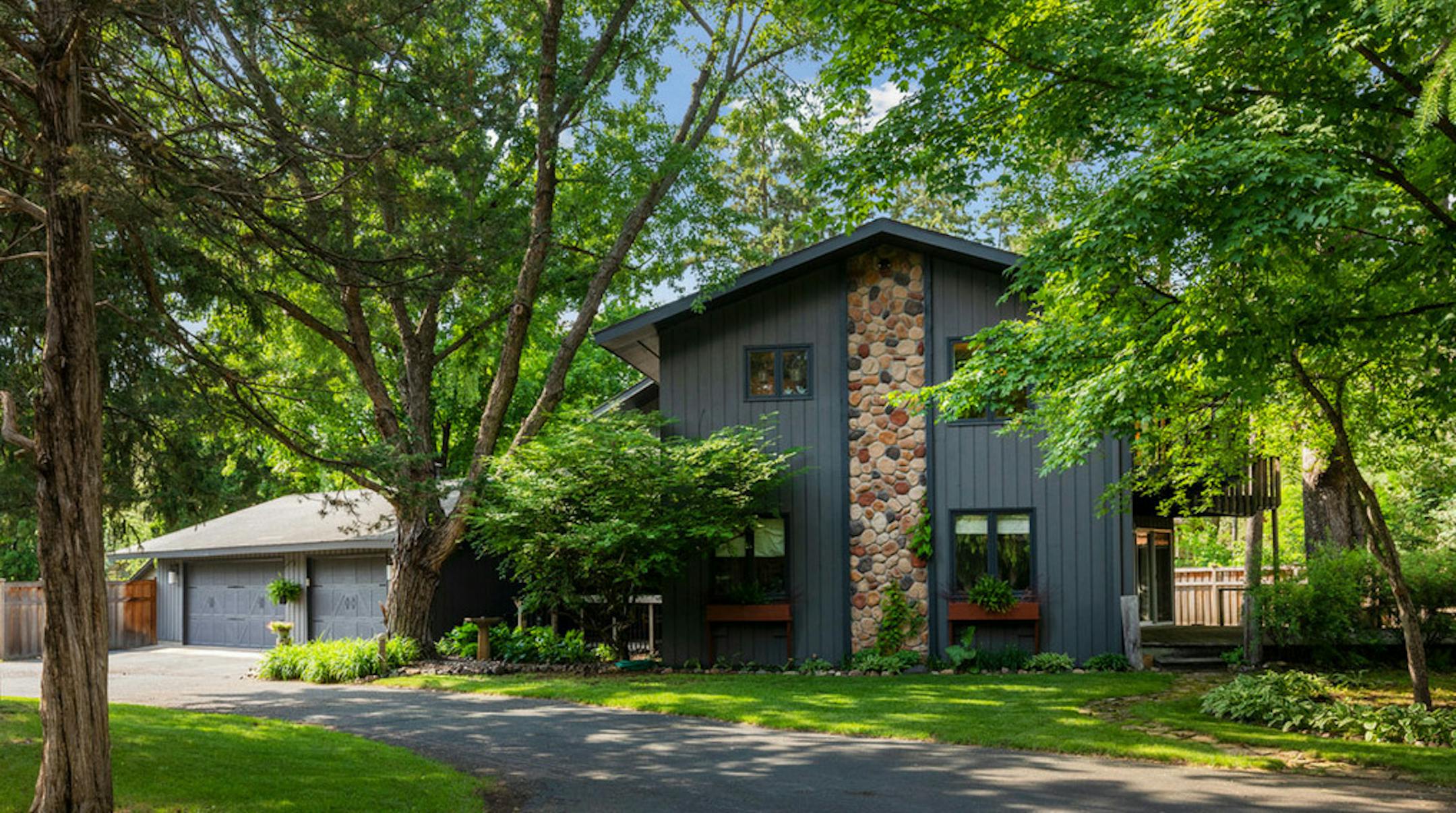 Lake St. Croix Beach
Built in 1972, this five-bedroom, four-bath house has 2,800 square feet and features three bedrooms on the main level, vaulted ceilings, two fireplaces, formal dining room, full basement, two decks, patio, backyard cottage, fenced yard and private access to the St. Croix River. Listed by Luke Kjos, RM Realty, 651-472-8283.