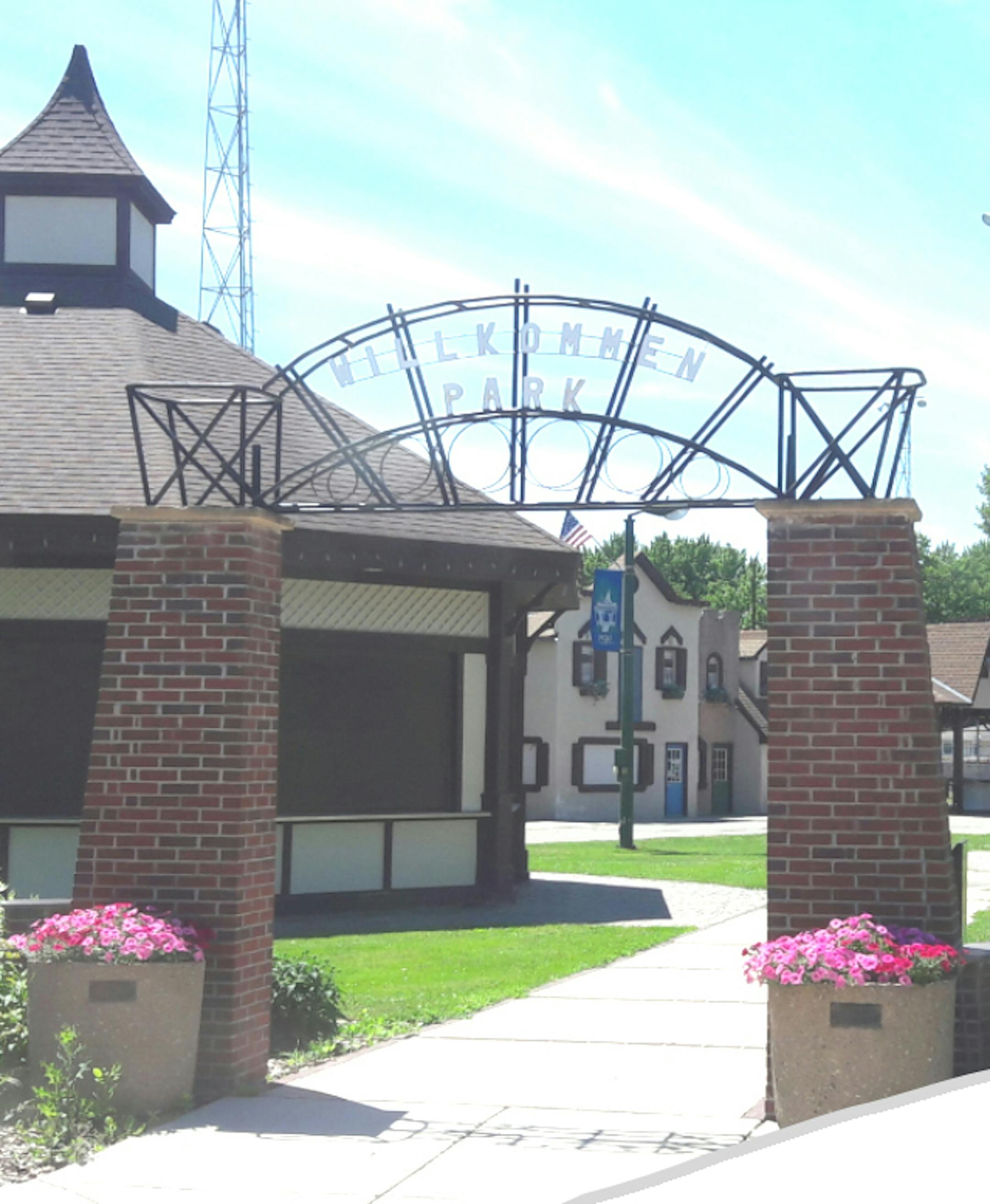 Willkommen Memorial Park - festival grounds for our annual Stiftungsfest Celebration in Norwood Young America, Minn. Provided