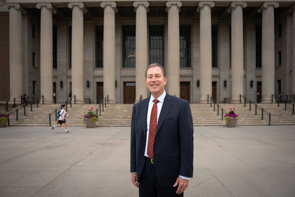 Interim President Jeff Ettinger will lead the University of Minnesota for about one year.