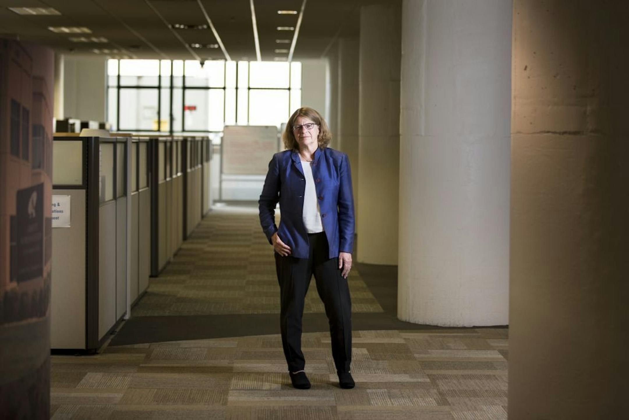 Dr. Penny Wheeler, the president and CEO of Allina Health, photographed in the Allina headquarters in Minneapolis.