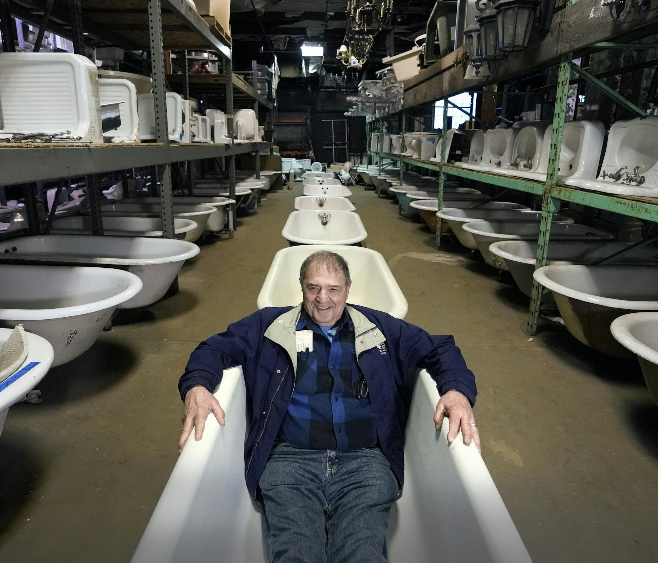 Russ Bauer, owner of Bauer Brothers Salvage, said of the inventory, "It seems to get bigger every year. I keep saying I don't want to get bigger, but how do you not?"