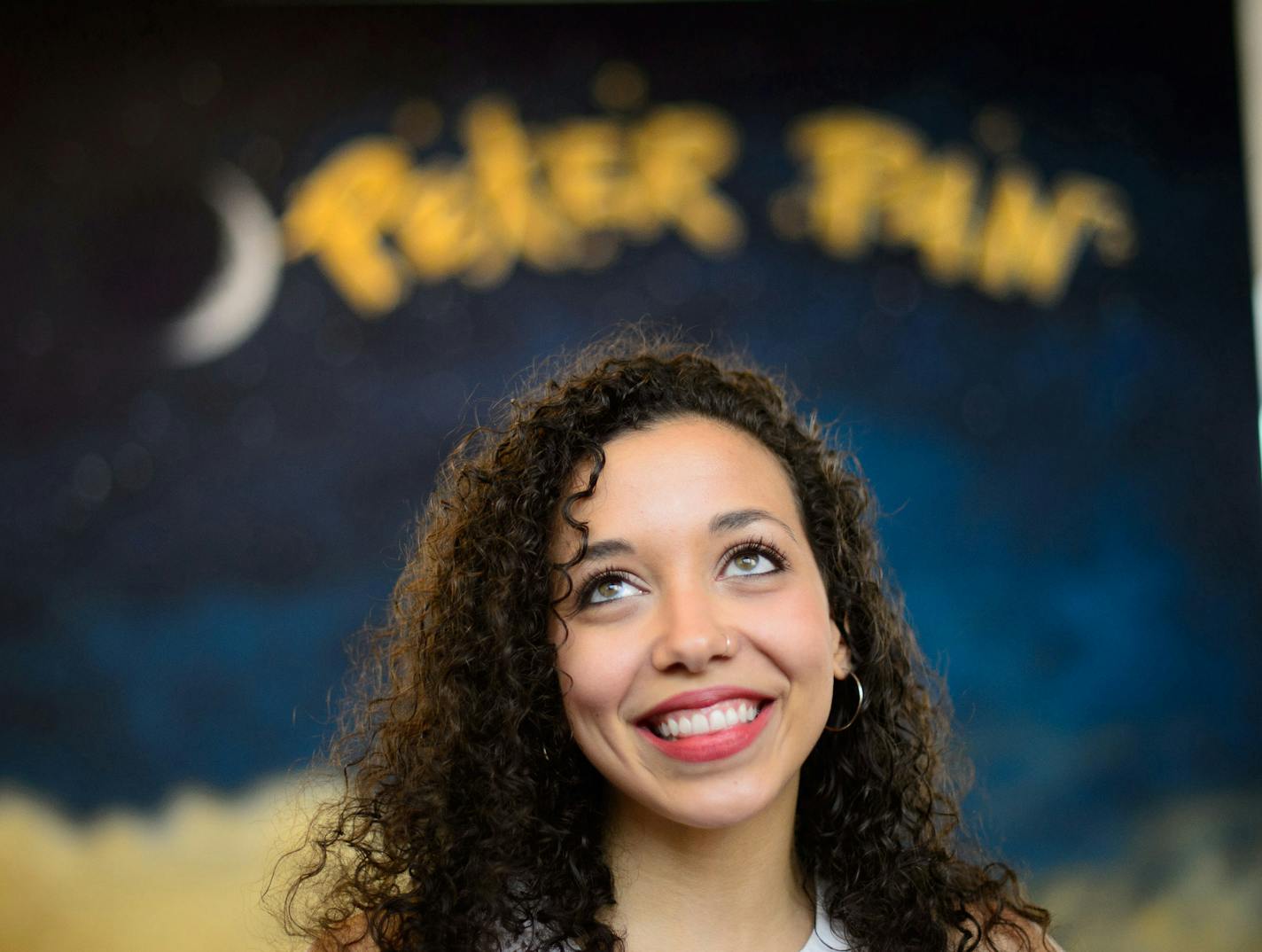 The Children's Theatre has brought in Alanna Saunders to play the role of Wendy in their production of "Peter Pan." ] GLEN STUBBE * gstubbe@startribune.com Friday, May 1, 2015