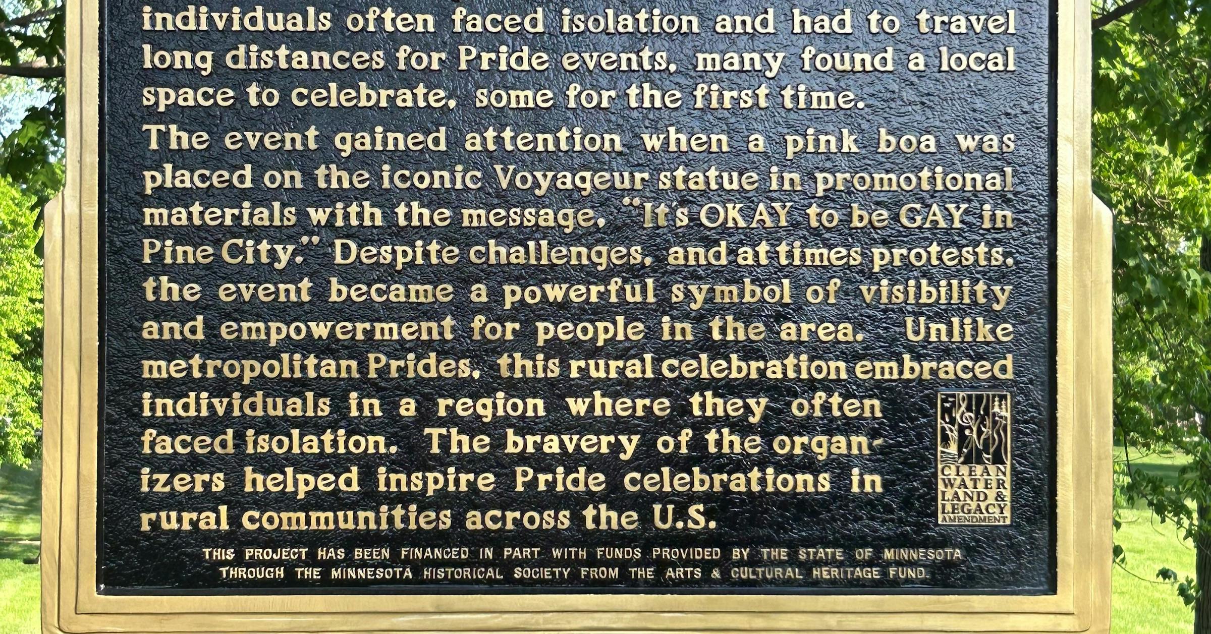 This rural Minnesota city held the first rural Pride event in the country. Here's how it happened.