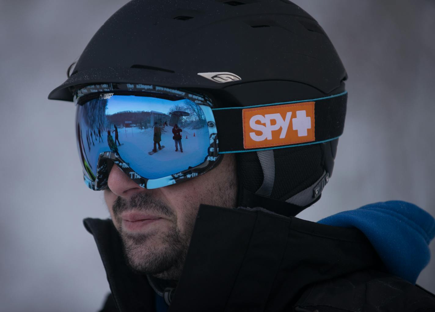 Joel Vertelney (cq), a terrain park tester and attendeant at Afton Alps, watches as snowboarders test out some of his obstacles for the first time this season. ] AARON LAVINSKY &#x2022; aaron.lavinsky@startribune.com Afton Alps, the largest ski resort in the Twin Cities area, will officially open for the 2014-15 ski and snowboard season on Friday, Nov. 14, 2014 in Hastings.