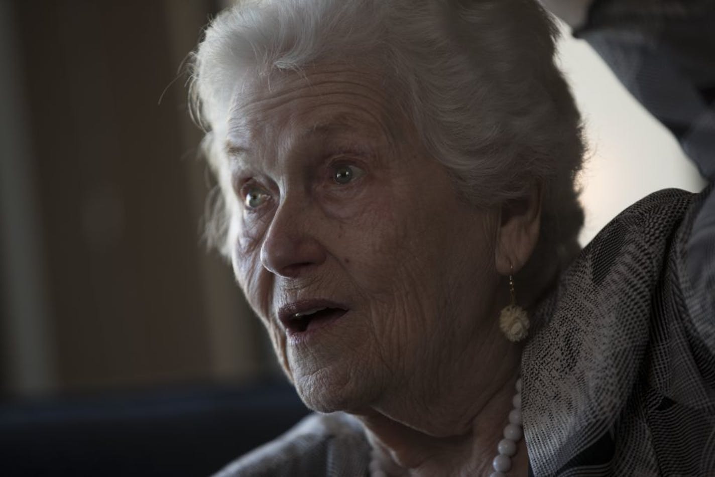 Holocaust survivor Judy Meisel at her apartment Monday July 3, 2017 in St. Louis Park, MN.