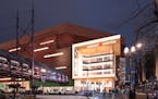 Rendering shows Target Center will look at the corner of 1st Avenue and 6th Street when remodeling is finished next fall.