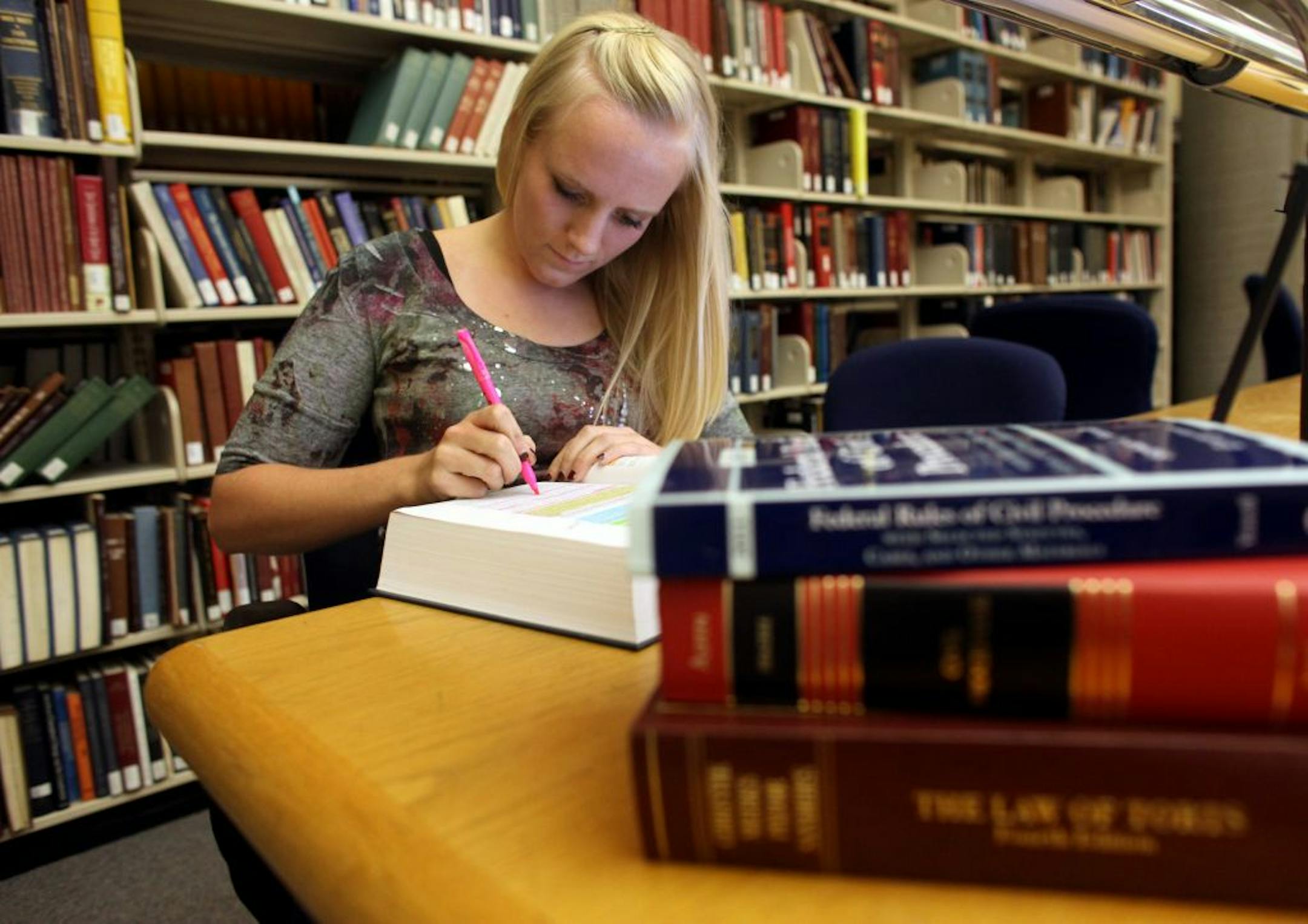 University of Minnesota first-year law student Terran Chambers declined attending Harvard Law School because of the tuition costs.