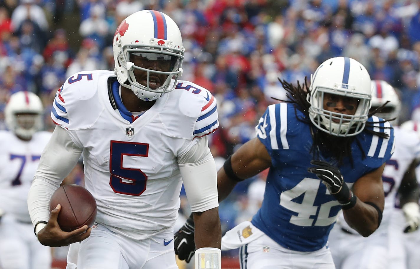 Buffalo Bills quarterback Tyrod Taylor