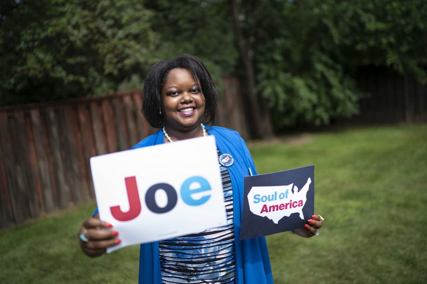 Voters have seen the changes Trump's presidency has wrought, said Husniyah Dent Bradley, who is attending the virtual Democratic National Convention as a Minnesota delegate for Joe Biden.