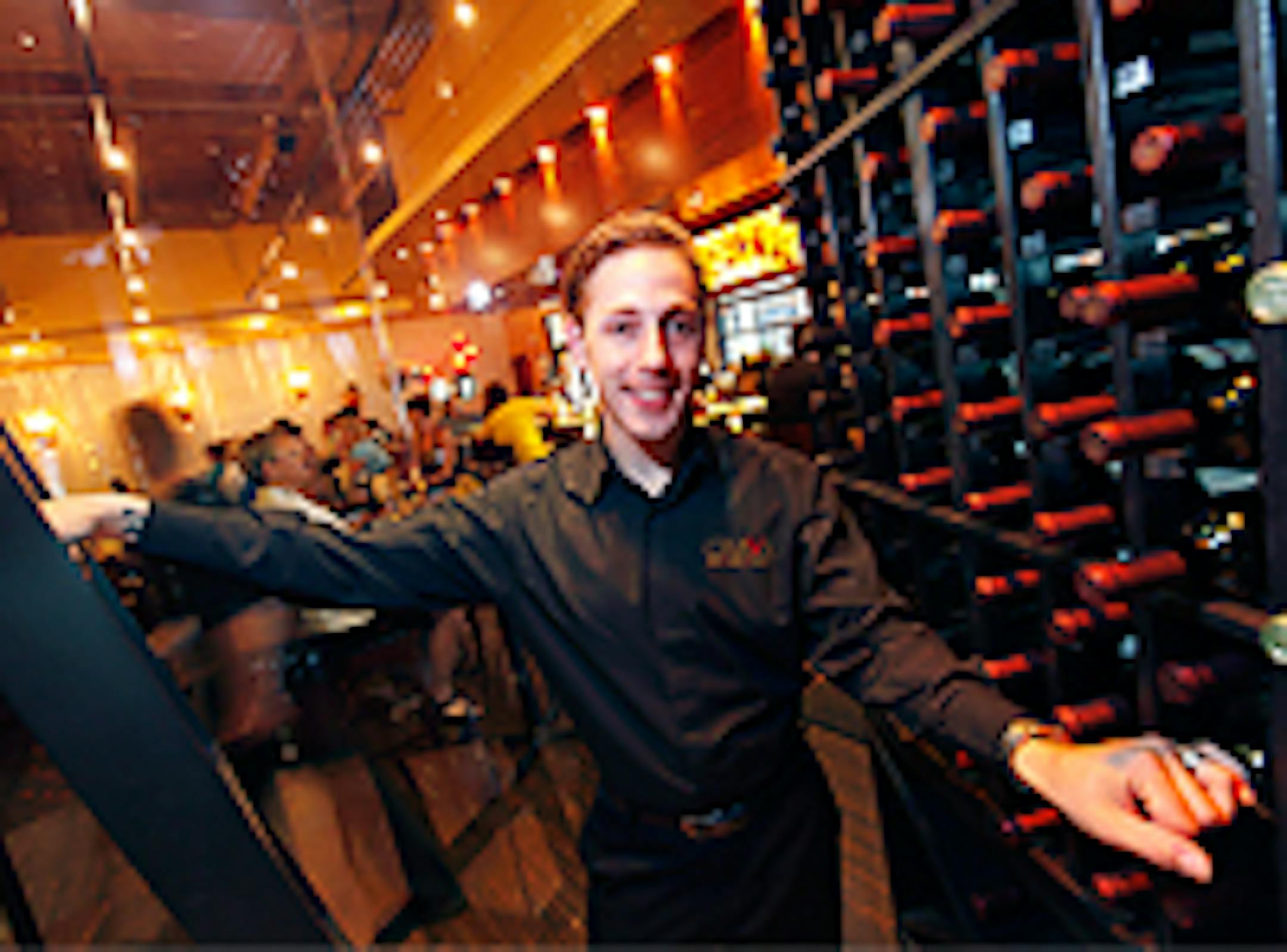 Ryan Ecklund, server at Crave - West End