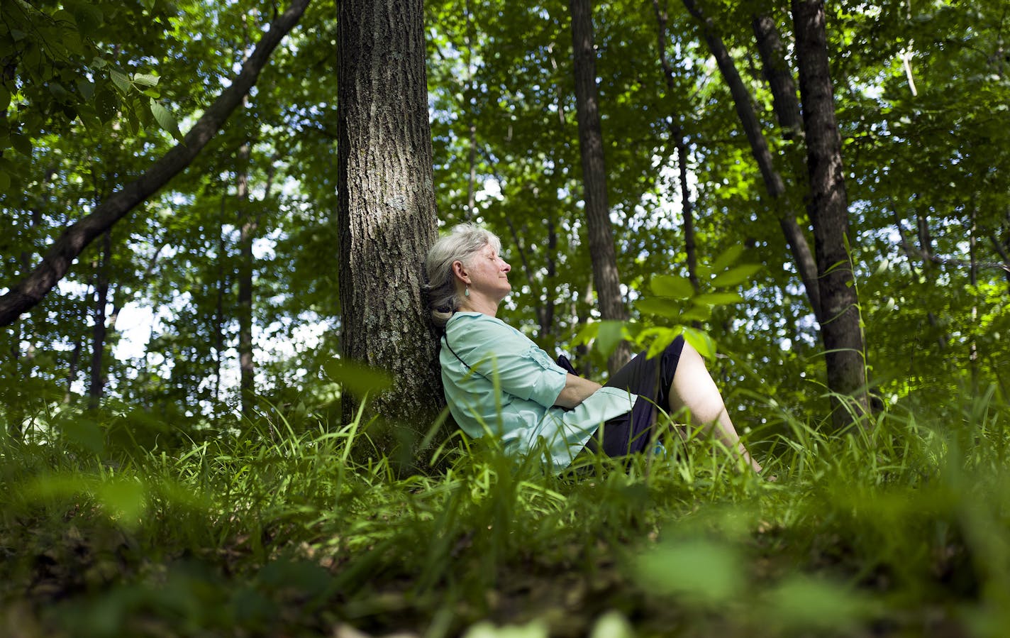 Christine Brandt is a certified forest therapy guide.