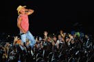 Country music star Kenny Chesney played concerts at Target Field on Saturday and Sunday.