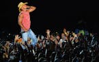 Country music star Kenny Chesney played concerts at Target Field on Saturday and Sunday.