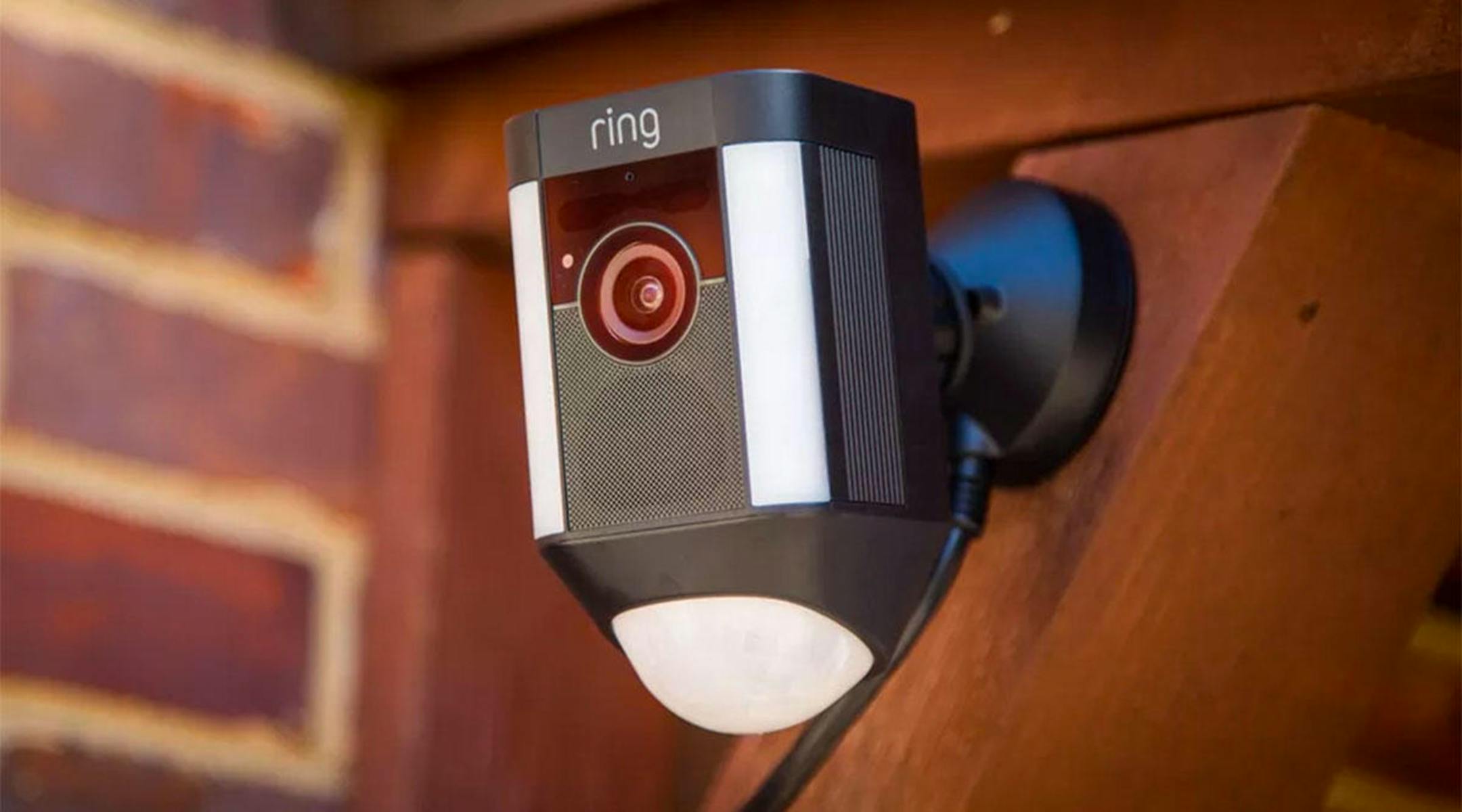 The Ring Spotlight Cam allows you to watch a live video feed, receive motion alerts and talk to people via two-way audio intercoms. (Chris Monroe/CNET/TNS)
