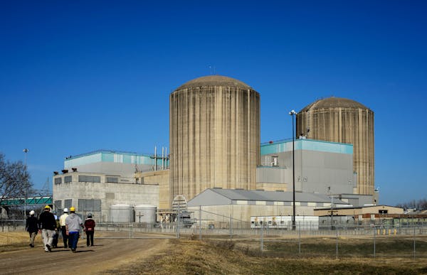 Xcel Energy's Prairie Island nuclear power plant at Red Wing. (GLEN STUBBE/Star Tribune)