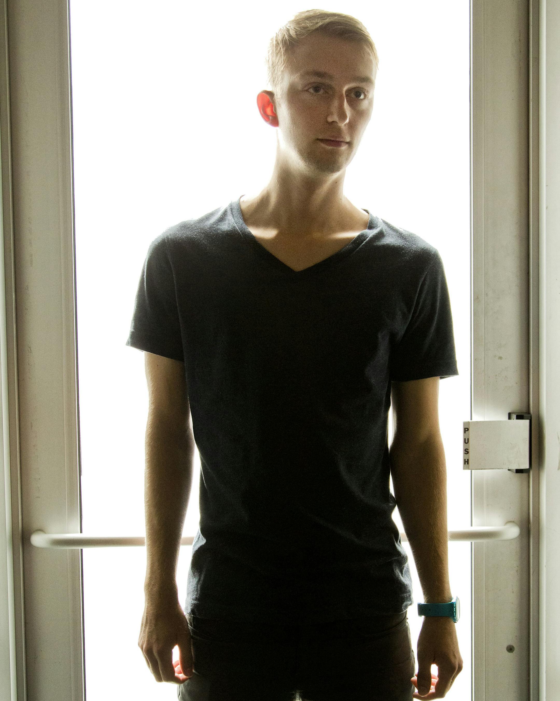 Vanski, AKA, Alex Brouwer, a 22-year-old electronic dance music maker riding the dubstep craze to international gigs and label interest. ] CARLOS GONZALEZ cgonzalez@startribune.com - September 6, 2012, Minneapolis, Minn, Waterbury Studio, Meet one of the most successful young Minneapolis musicians that you‚Äôve probably never heard of: Vanski, a 22-year-old electronic dance music maker riding the dubstep craze to international gigs and label interest. AKA Alex Brouwer, he kicks