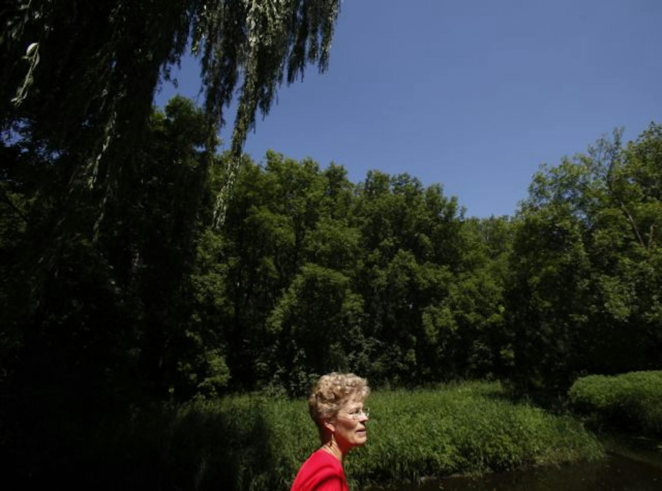 Jenn Edwards lives on Nile Mile Creek in Edina.