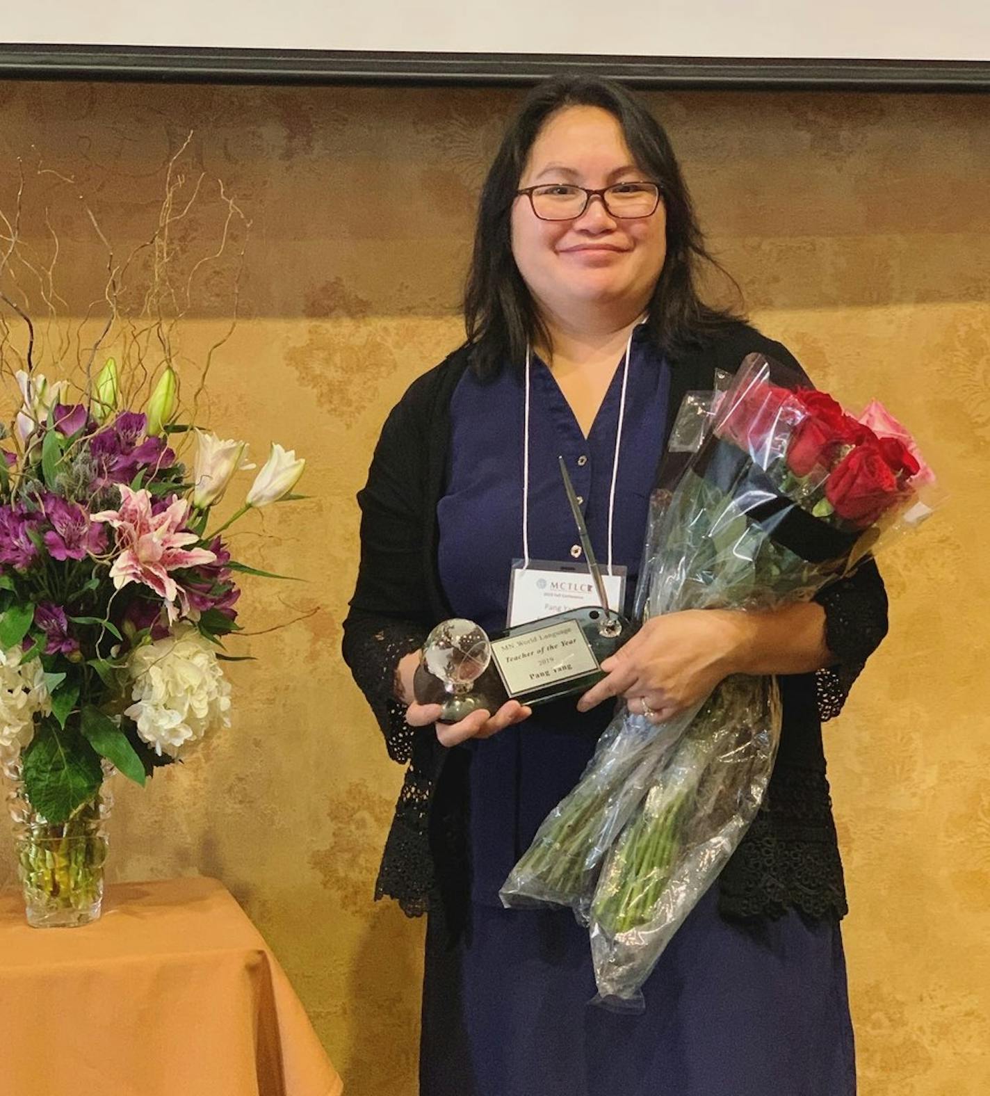 Pang Yang will represent Minnesota at a regional gathering of language teachers.