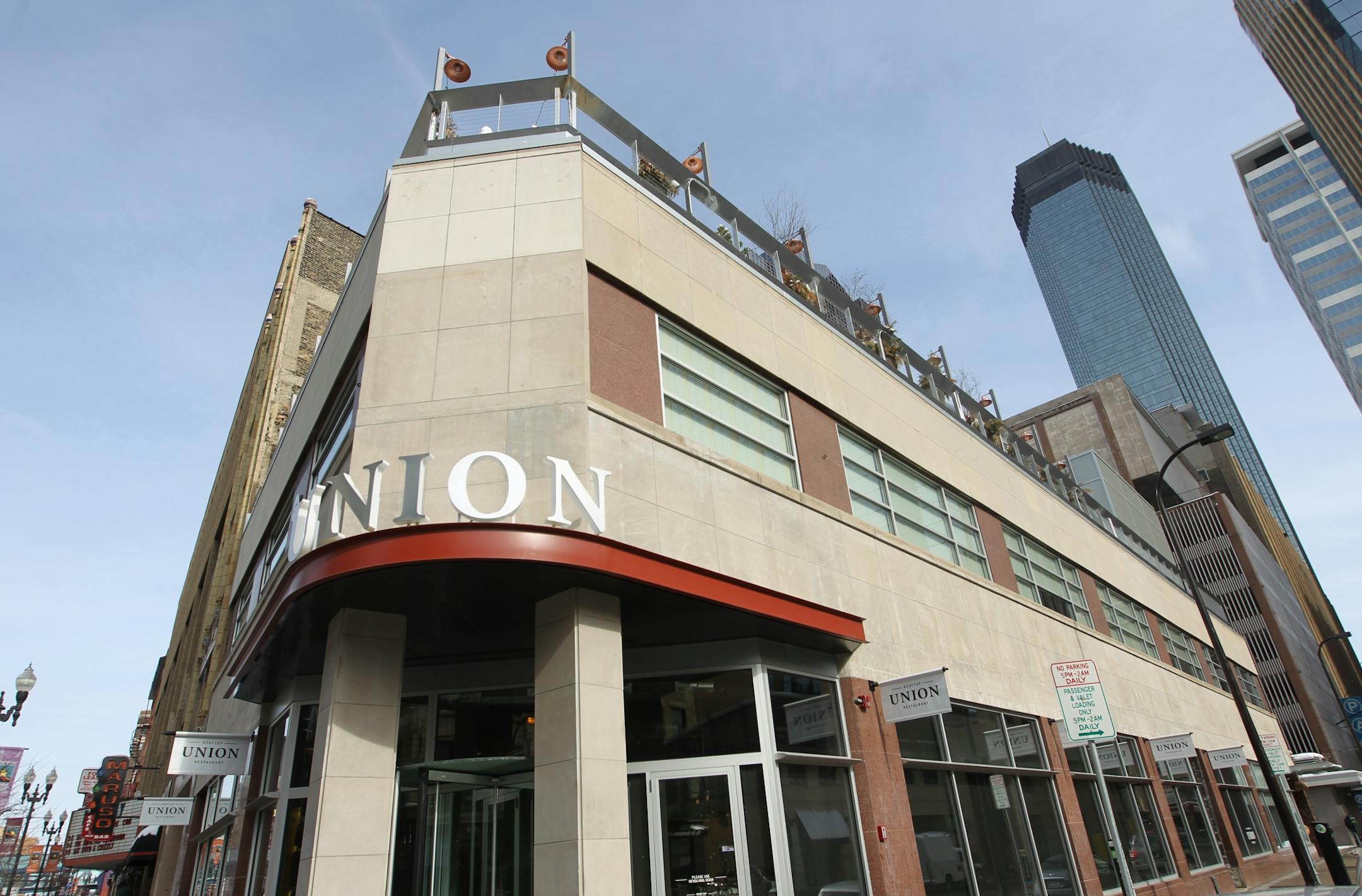 The front door to Shinders redone. The Rick Nelson Review of the Union Bar, downtown Minneapolis. The chef, Jim Christiansen