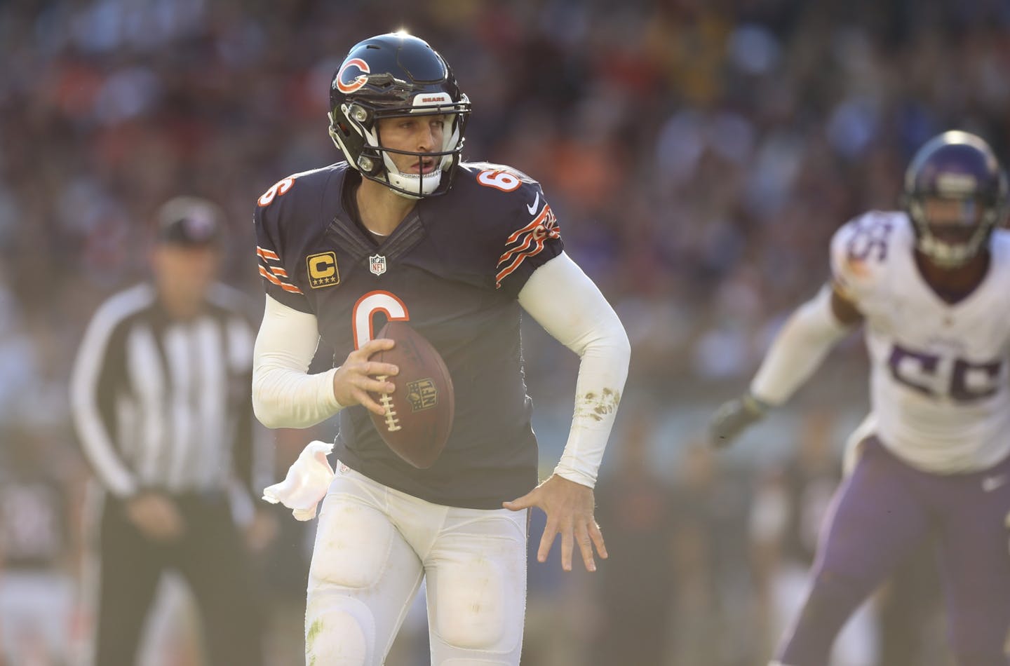 Bears quarterback Jay Cutler (6)