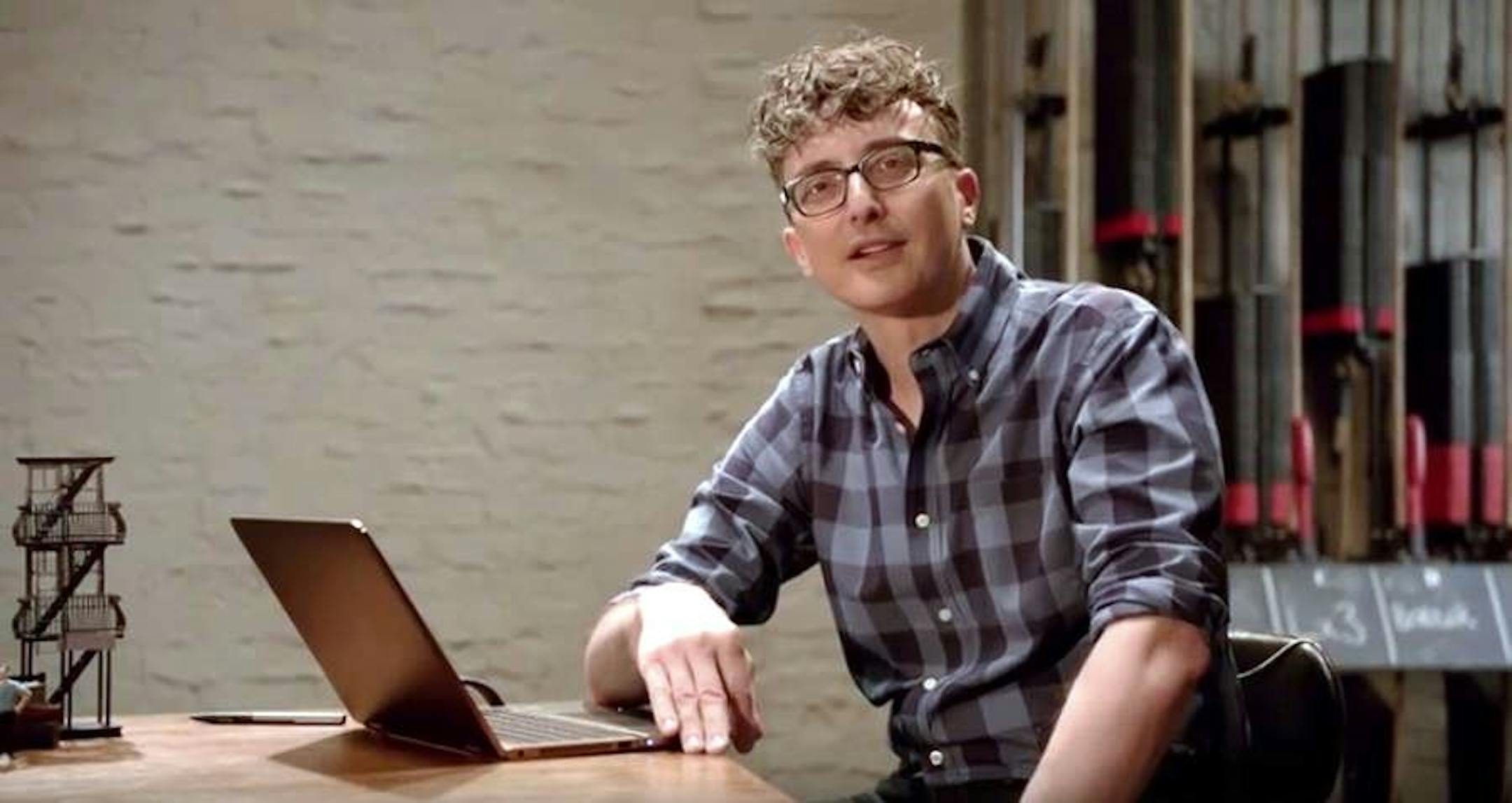 Screen grab from Microsoft commercial