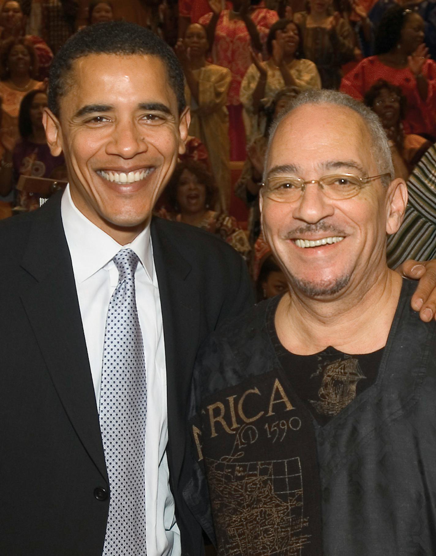 Barack Obama, the Rev. Jeremiah Wright