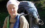 Susan Ketel in West Virginia during her AT hike.