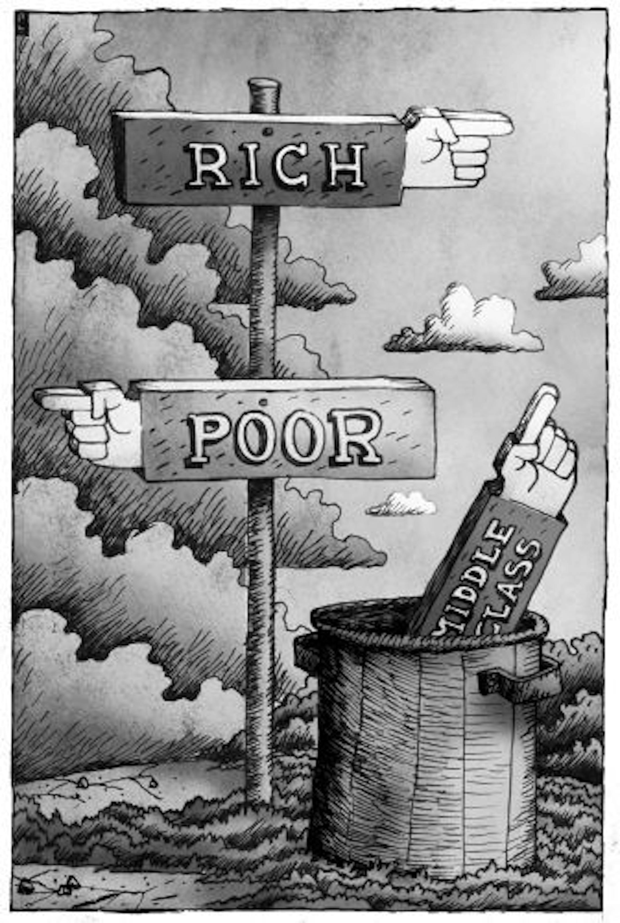 Rich and Poor by Paul Lachine/NewsArt