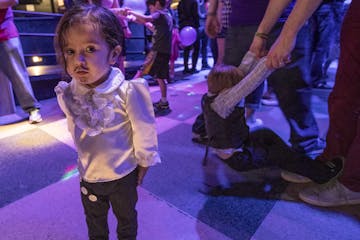 Marques Kelly Jr. 2, was dressed as Prince at the I Would Dance 4 You party at First Avenue.