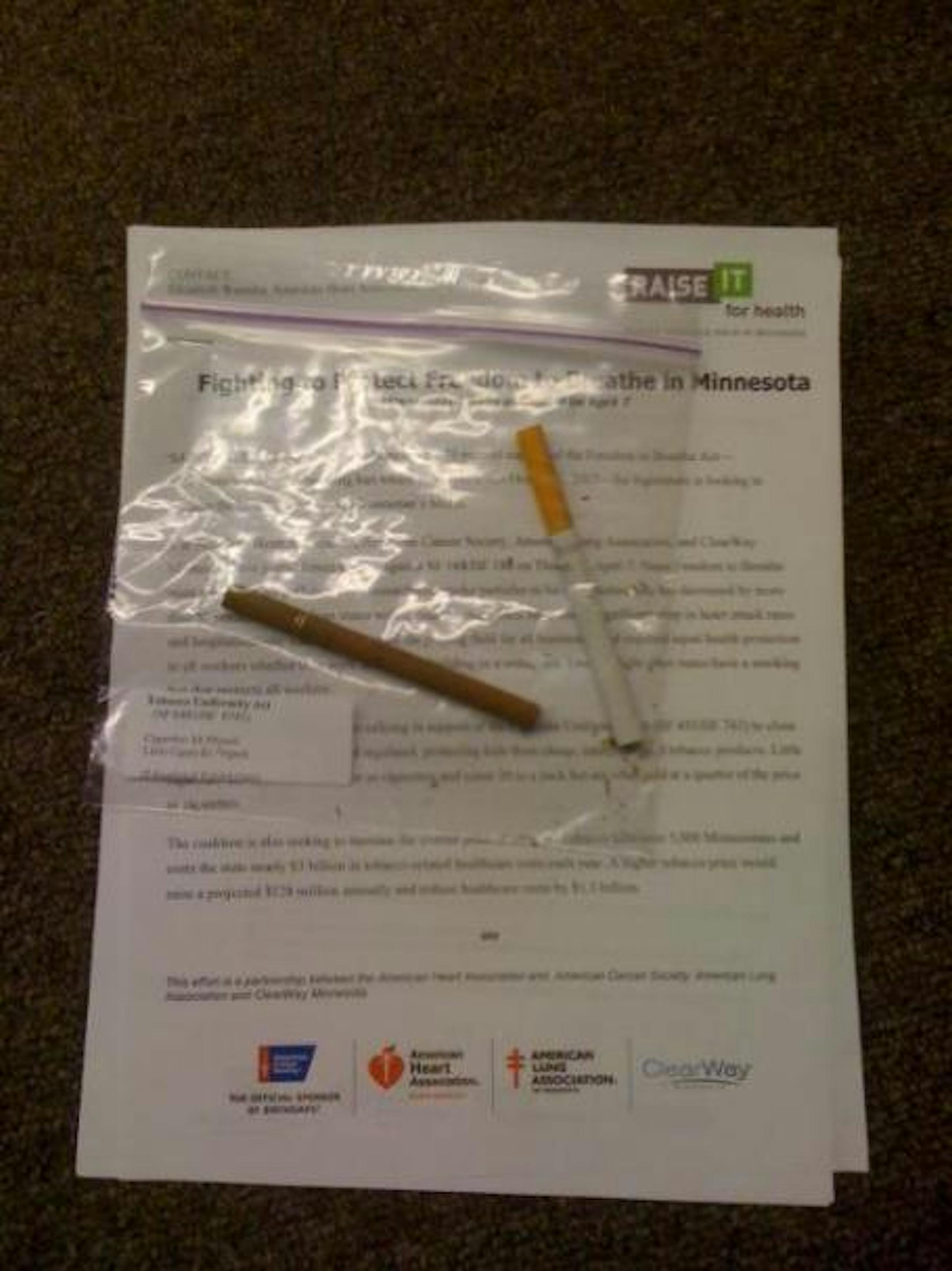 We've got 'em. Should we smoke 'em?