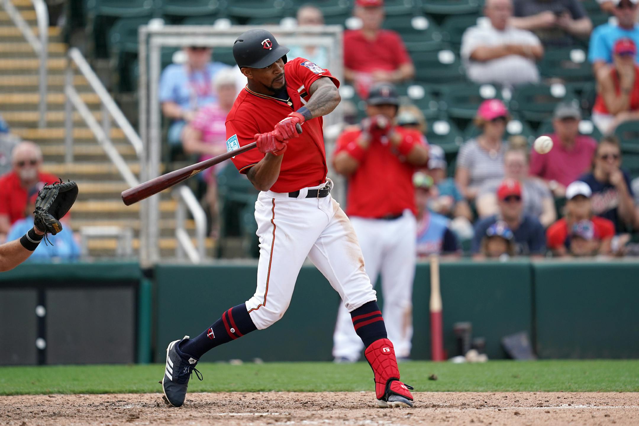 Twins center fielder Byron Buxton.