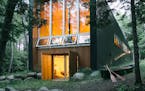 The Gunflint Lake Cabin, one of the vacation rental properties listed with PlansMatter, embodies a modern aesthetic.