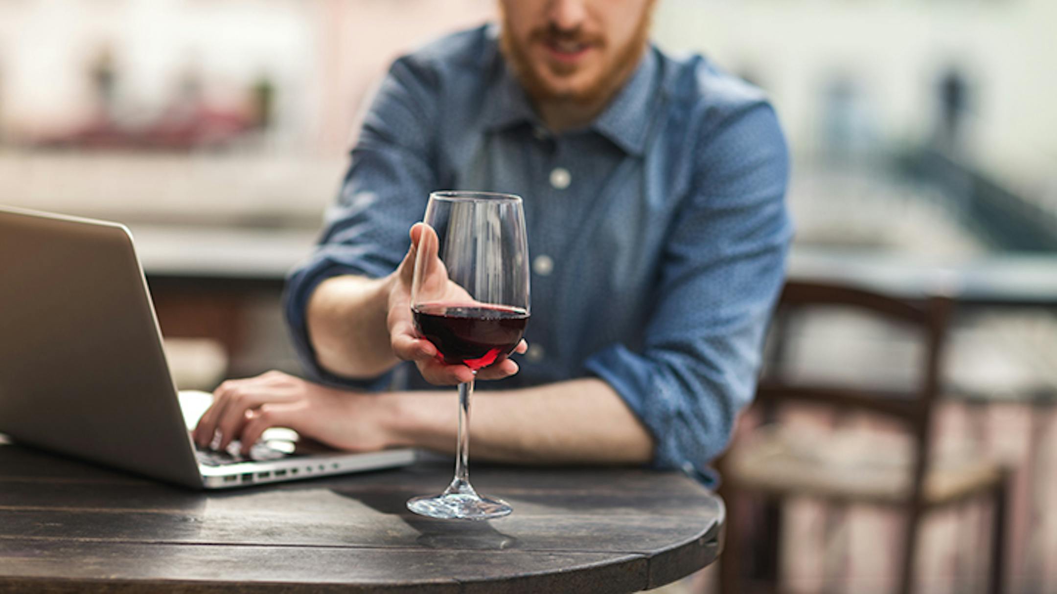 More than 40 percent of employees working at home are drinking on the clock, according to a recent survey.