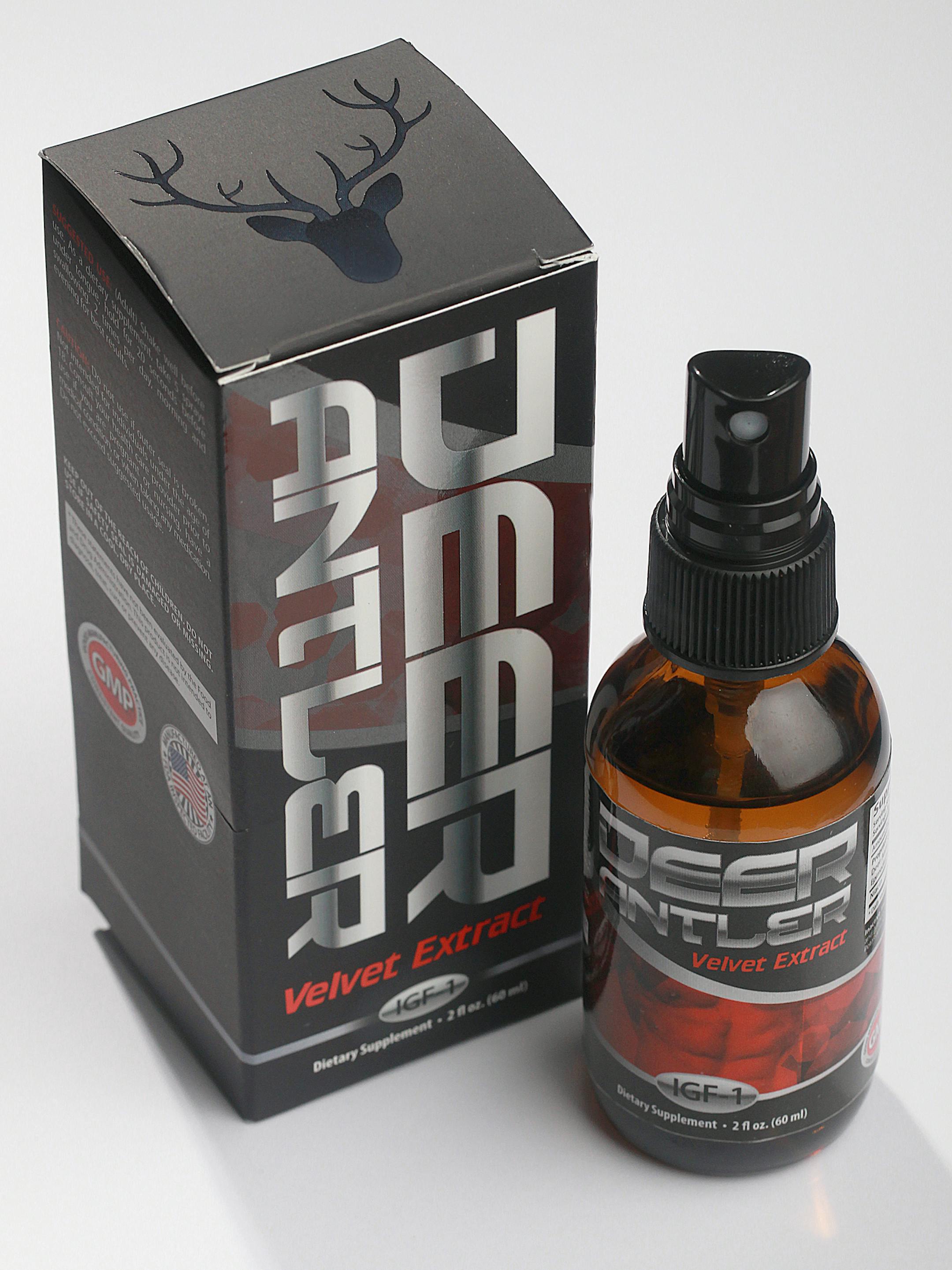 Deer Antler velvet extract for sports.