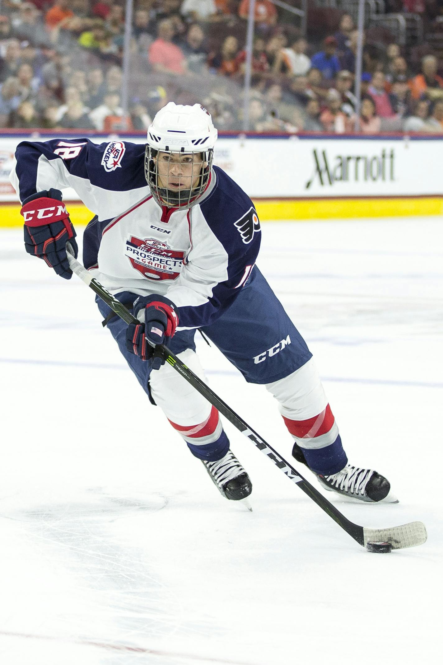 St. Cloud State center Ryan Poehling is the 13th-ranked North American skater by the NHL's Central Scouting Service.