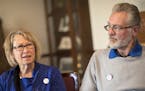 Patty and Jerry Wetterling spoke to the media on October 11, 2016, at at St. Mark's Episcopal Cathedral in Minneapolis, Minn. ] RENEE JONES SCHNEIDER 