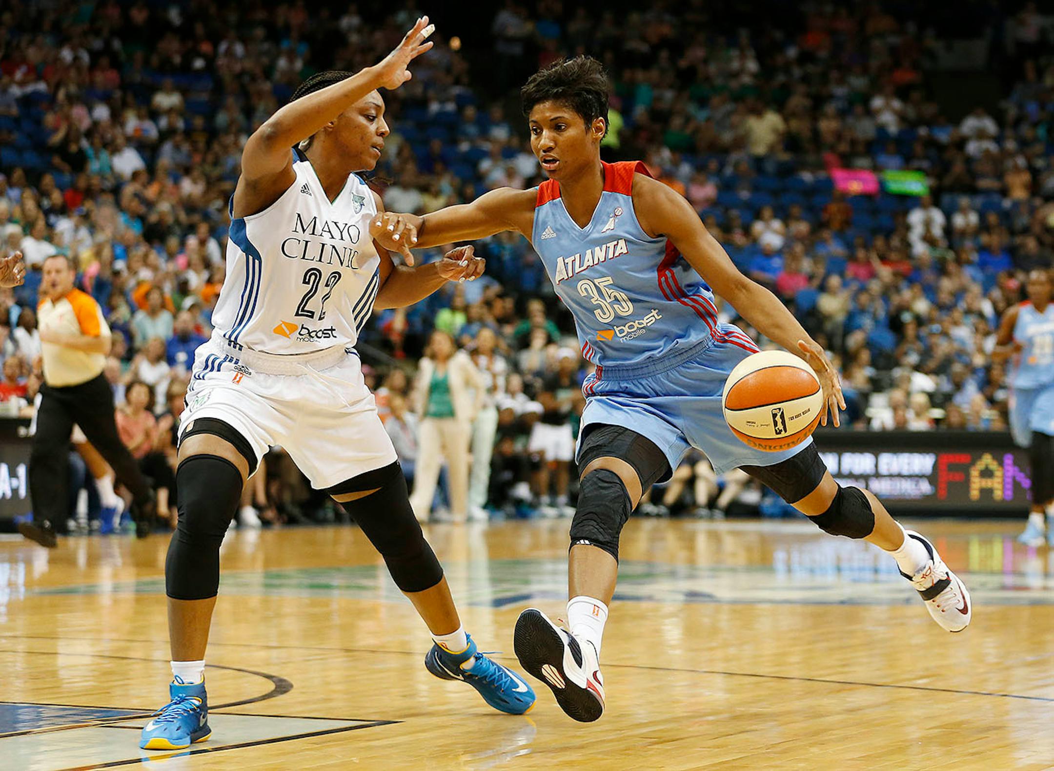 Atlanta Dream forward Angel McCoughtry.
