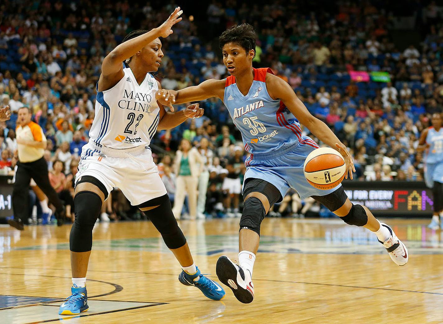 Atlanta Dream forward Angel McCoughtry.