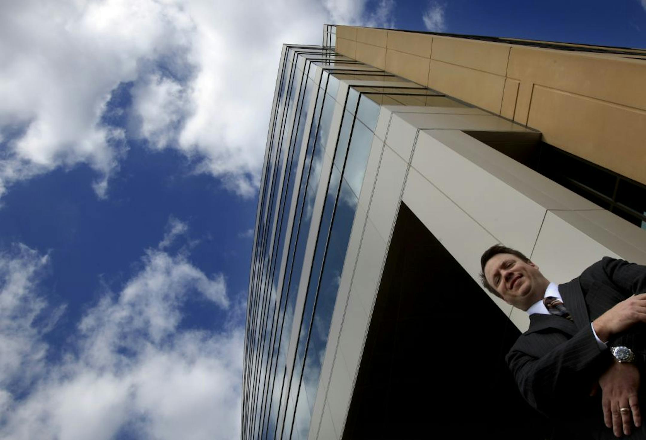 Steven Buss, a investment real estate broker for CBRE. One of his deals last year was representing Cargill in the sale of its Excelsior Crossings "C building" in Hopkins. Cargill sold the building to Hines Real Estate Investment Trust for $69.5 million, then leased it back from the new owner.