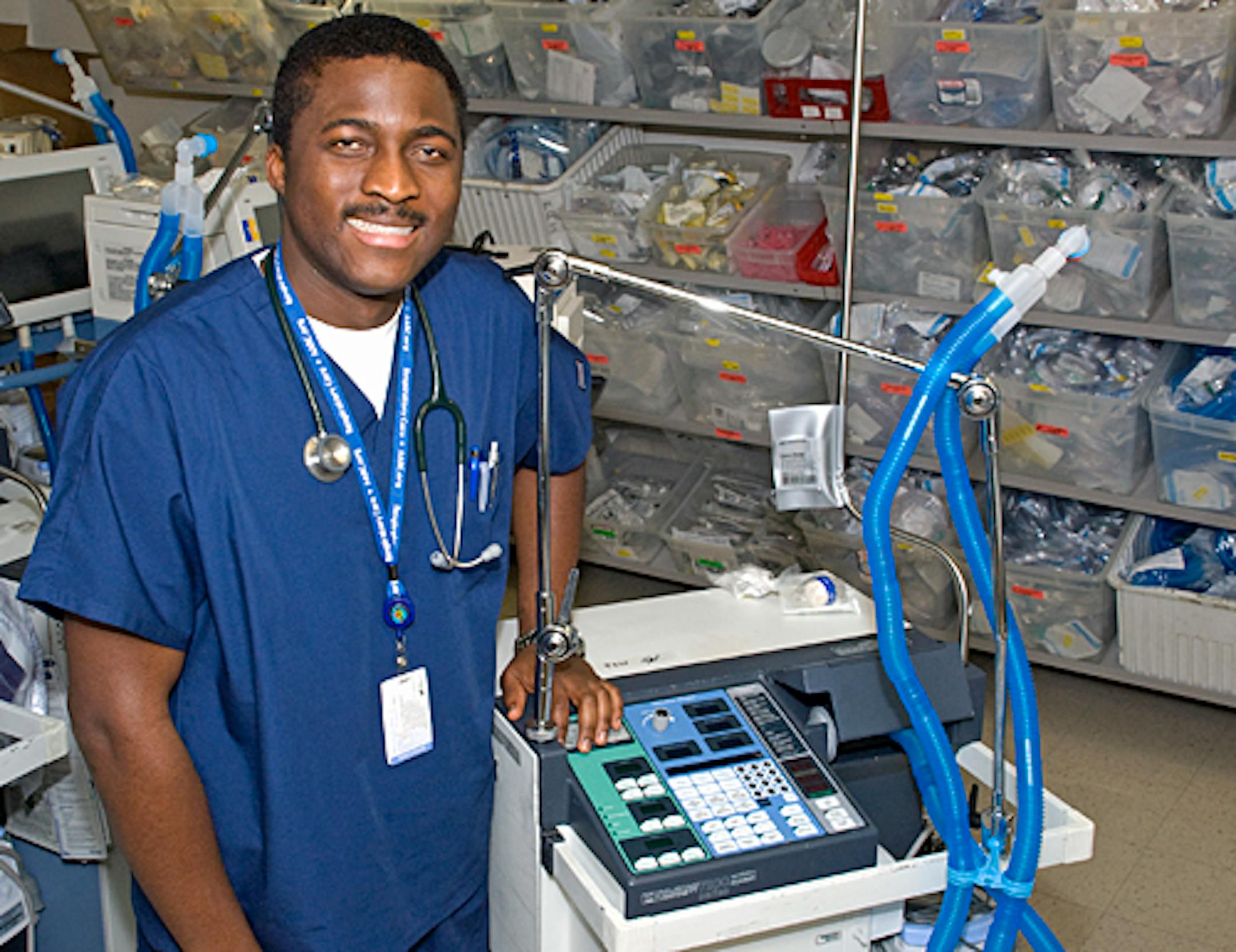 James Youquoi, Respiratory care student